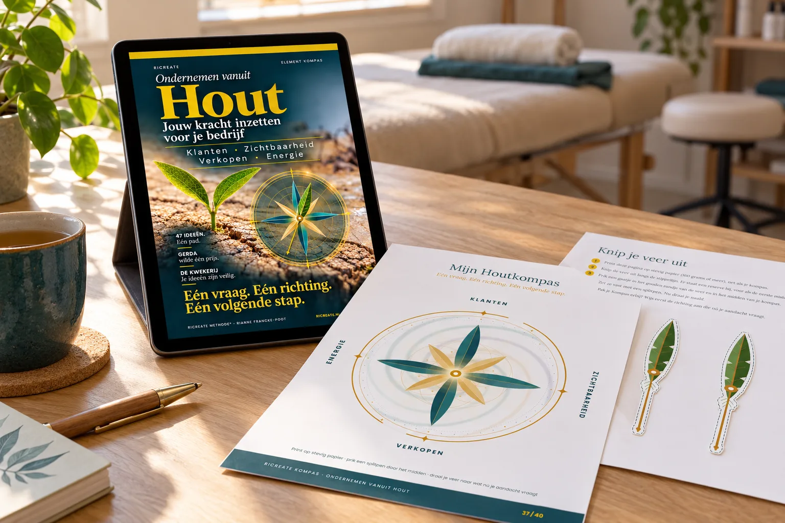 Hout Kompas, Ricreate werkboek voor ondernemers