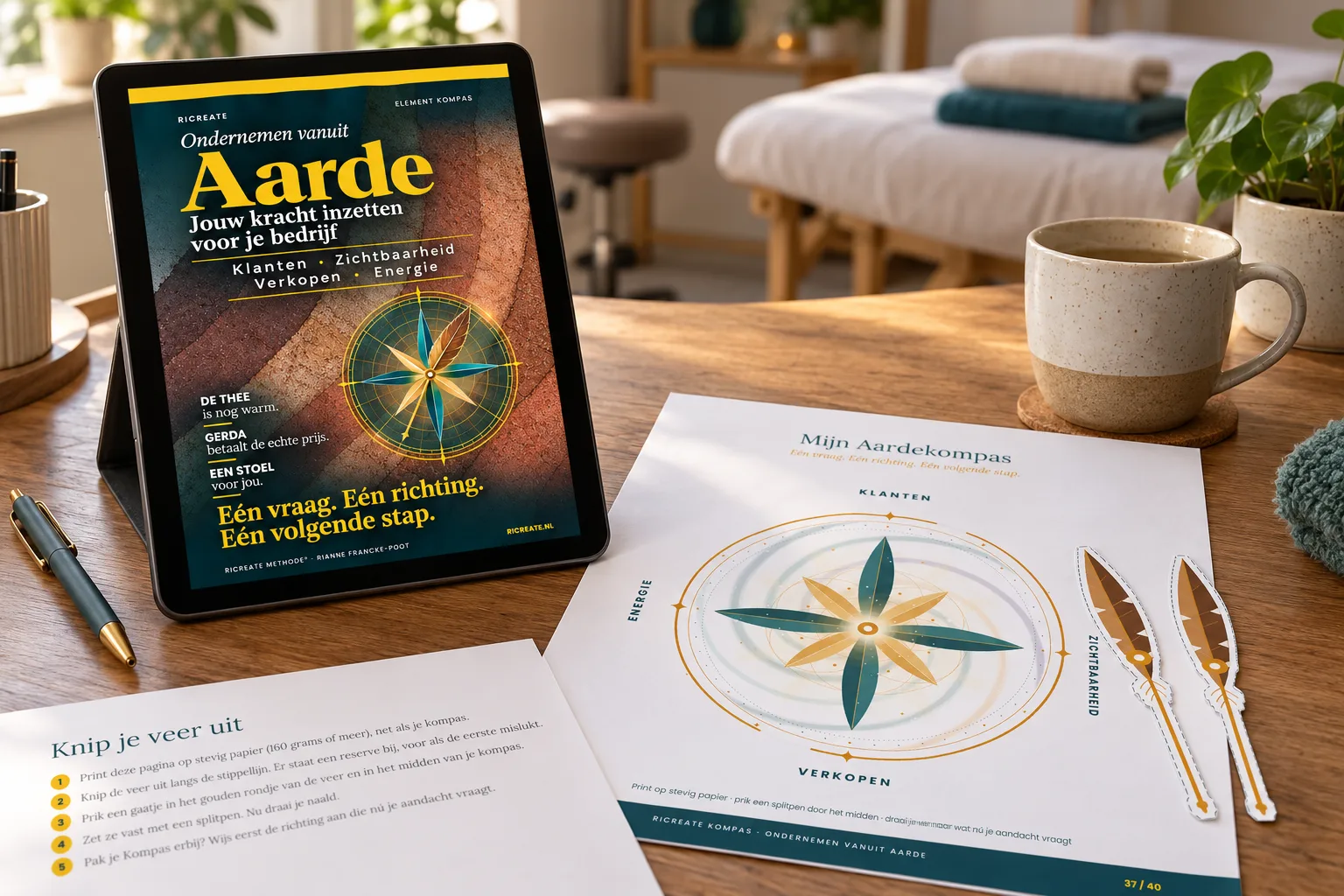 Aarde Kompas, Ricreate werkboek voor ondernemers
