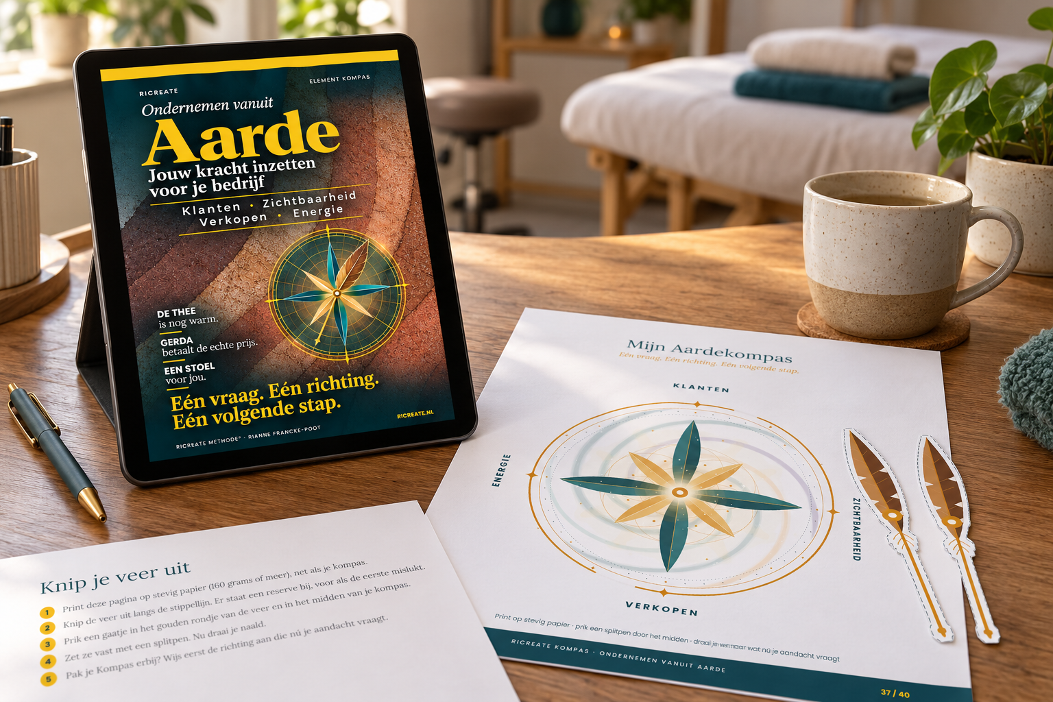 Aarde Kompas, Ricreate werkboek voor ondernemers