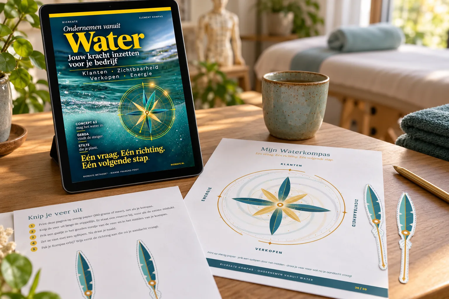 Water Kompas, Ricreate werkboek voor ondernemers